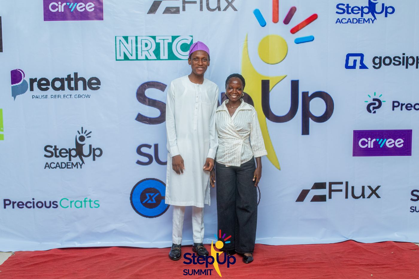 With the community at Step-Up Summit