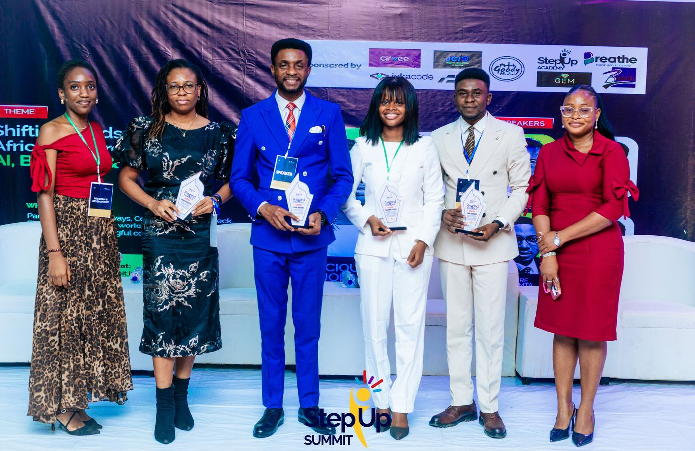 Award and Honour winners at Step-Up Summit