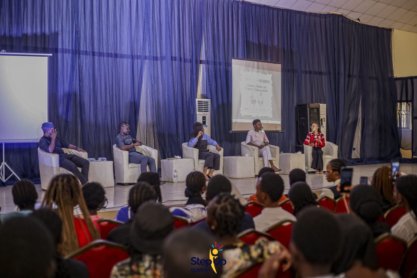 Panel discussion at Step-Up Summit