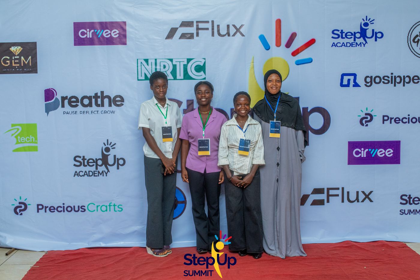 With the team at Step-Up Summit